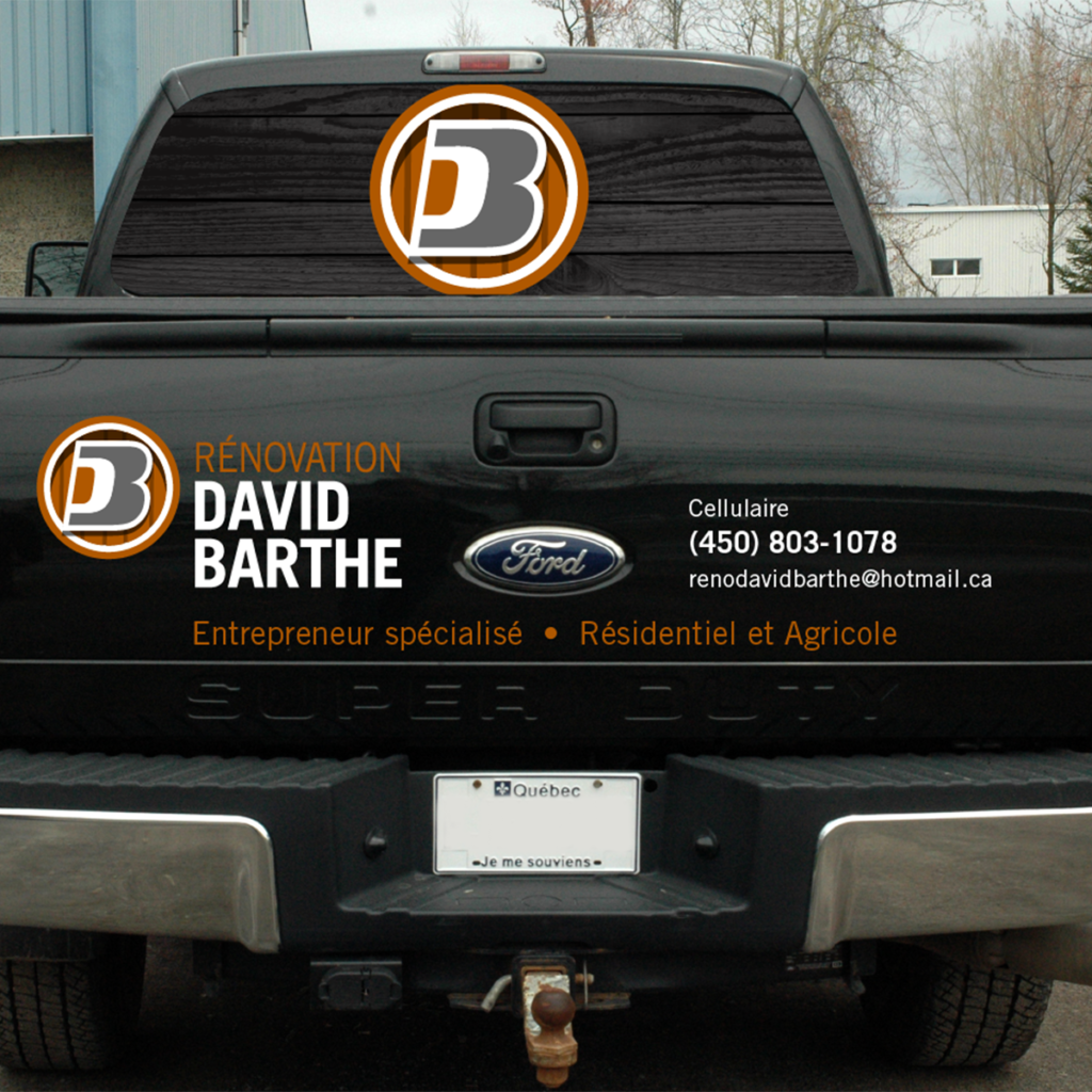 Habillage camion Rénovation David Barthe