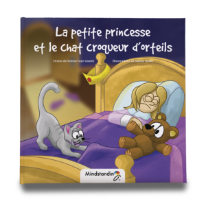 Illustrations vectorielles du chat croqueur d'orteil