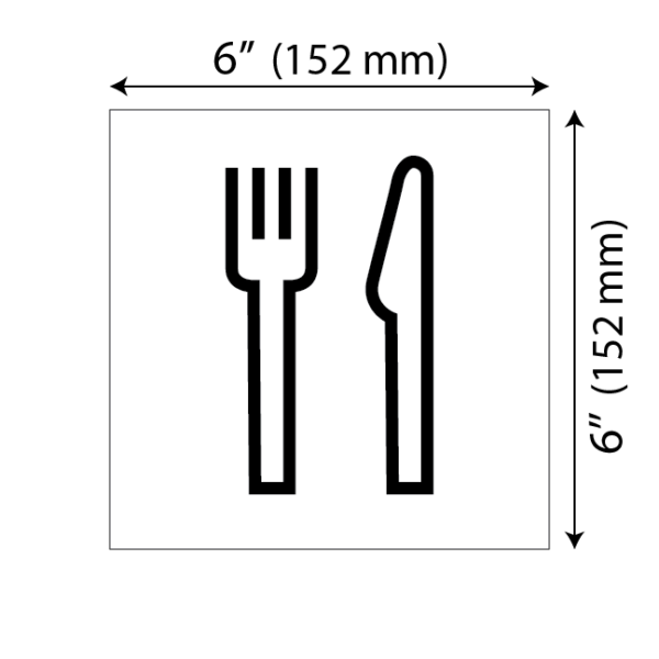 Mesure plaque salle à manger moderne blanche